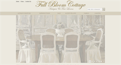 Desktop Screenshot of fullbloomcottage.com